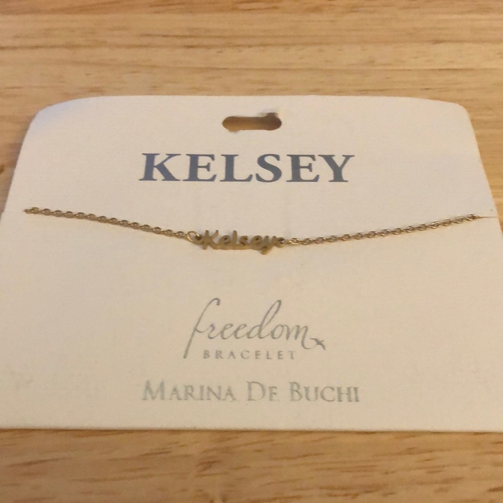 Kelsey Name Bracelet